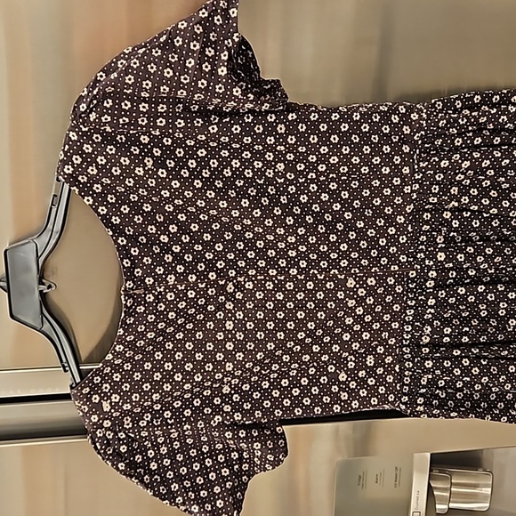 💕CHRISTY DAWN💕Scarlet Dress ~ Brown Floral Print XL - Picture 6 of 9